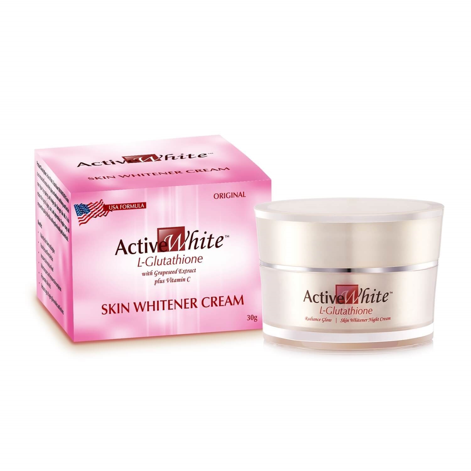 Active White L Glutathione Cream (30gm) Skin Whitener Cream